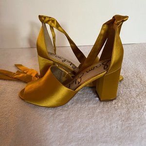 Sam Edelman - Odele, Gold Satin, US 7.5